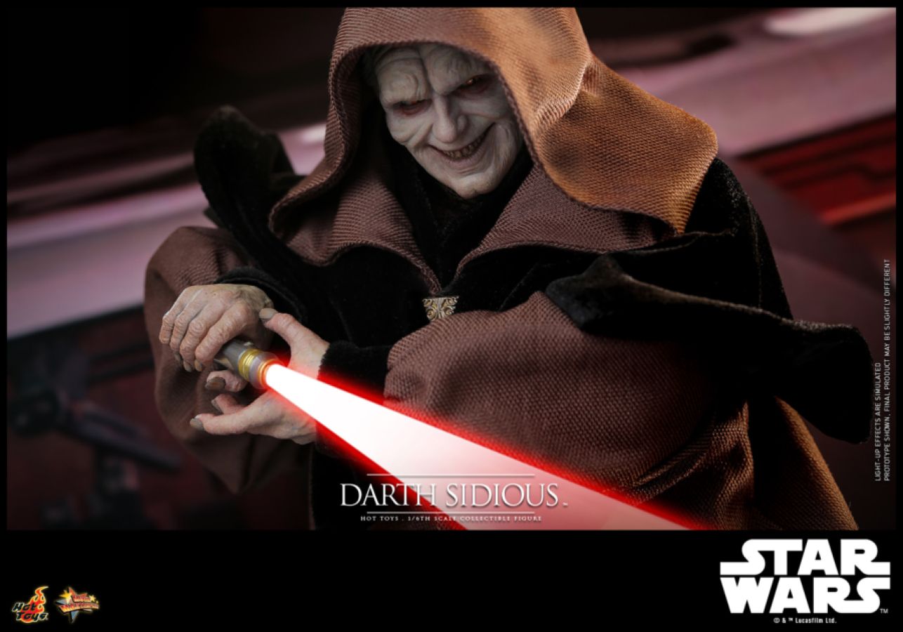 **Pre-order** Star Wars: Revenge of the Sith - Darth Sidious 1:6 Scale Collectible Action Figure