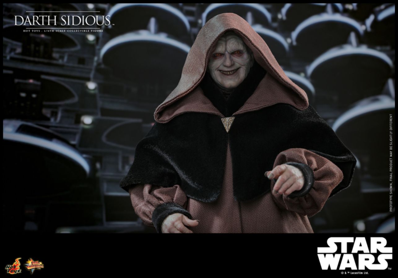 **Pre-order** Star Wars: Revenge of the Sith - Darth Sidious 1:6 Scale Collectible Action Figure