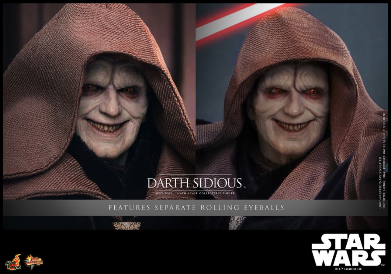 **Pre-order** Star Wars: Revenge of the Sith - Darth Sidious 1:6 Scale Collectible Action Figure