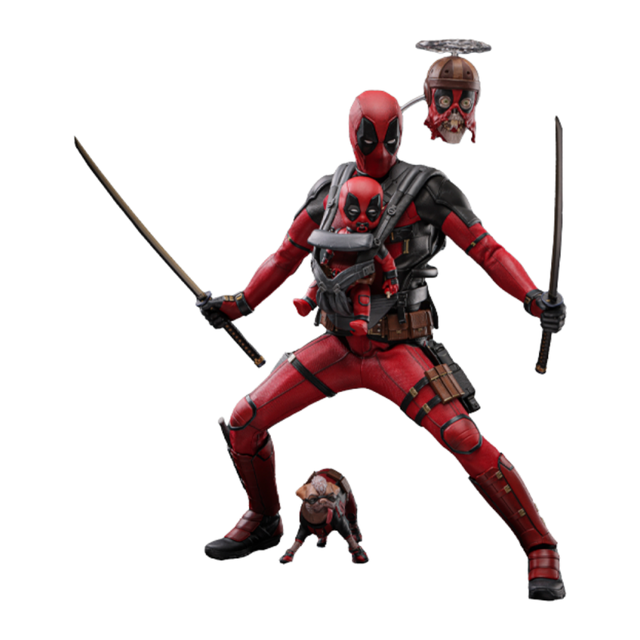 Deadpool & Wolverine - Deadpool 1:6 Scale Collectable Action Figure