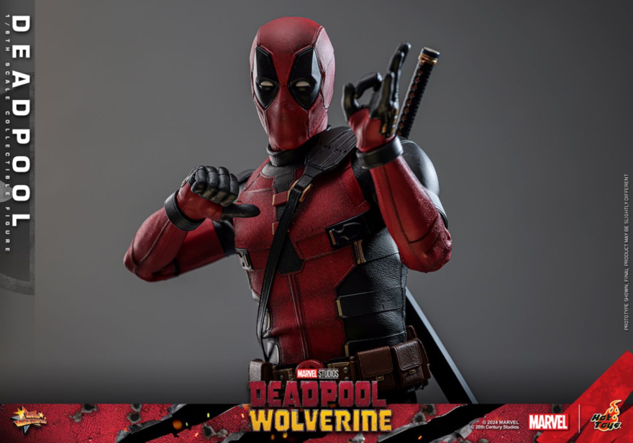 Deadpool & Wolverine - Deadpool 1:6 Scale Collectable Action Figure