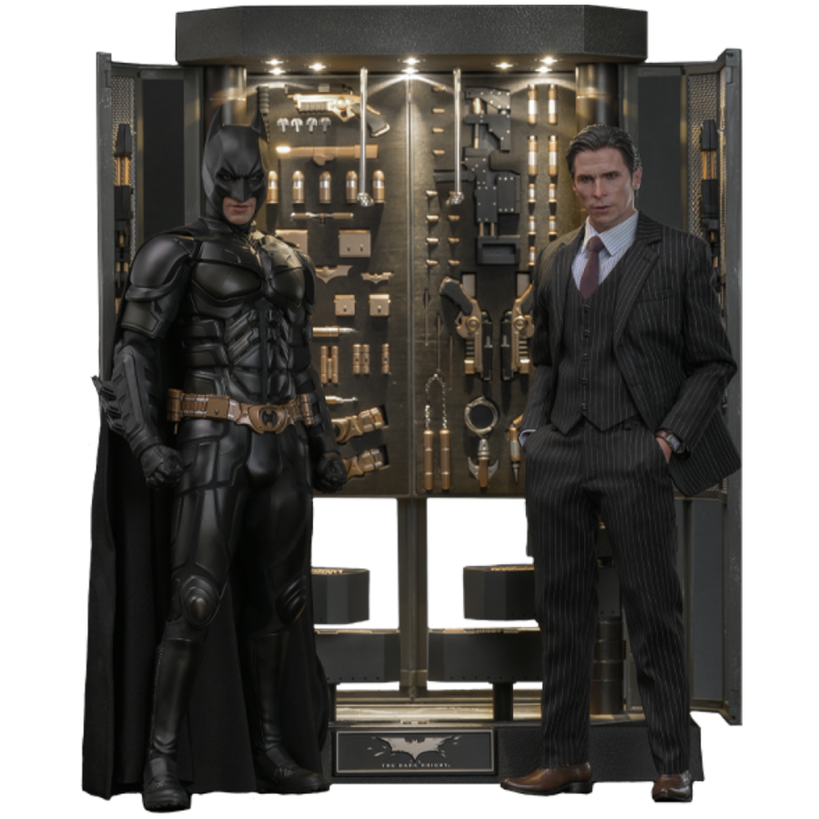 The Dark Knight - Batman Armory with Bruce Wayne (2.0) 1:6 Scale Collectible Figure Set