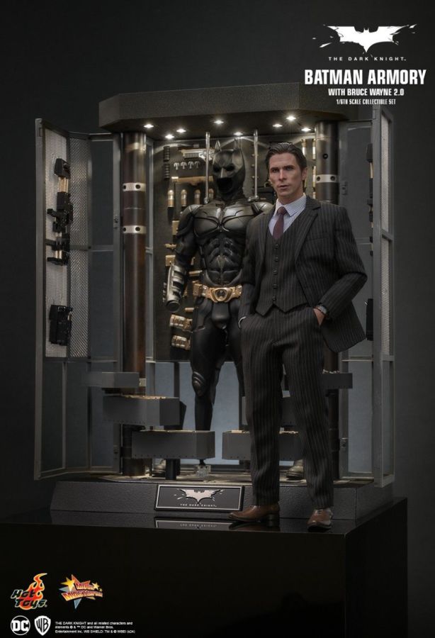 The Dark Knight - Batman Armory with Bruce Wayne (2.0) 1:6 Scale Collectible Figure Set