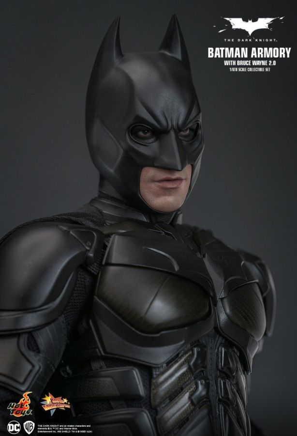 The Dark Knight - Batman Armory with Bruce Wayne (2.0) 1:6 Scale Collectible Figure Set