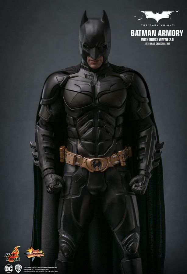 The Dark Knight - Batman Armory with Bruce Wayne (2.0) 1:6 Scale Collectible Figure Set