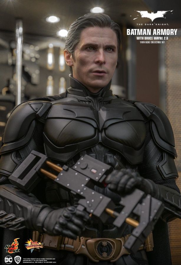 The Dark Knight - Batman Armory with Bruce Wayne (2.0) 1:6 Scale Collectible Figure Set