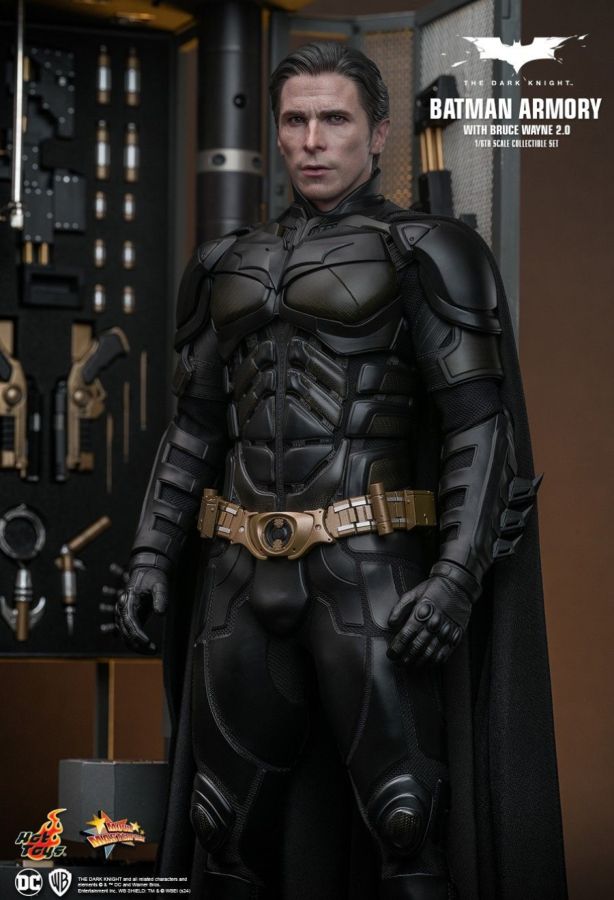 The Dark Knight - Batman Armory with Bruce Wayne (2.0) 1:6 Scale Collectible Figure Set