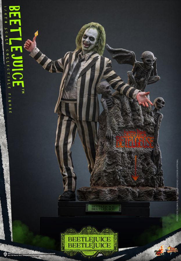 **Pre-order** Beetlejuice 2 - Beetlejuice 1:6 Scale Collectable Action Figure