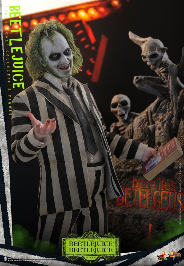 **Pre-order** Beetlejuice 2 - Beetlejuice 1:6 Scale Collectable Action Figure