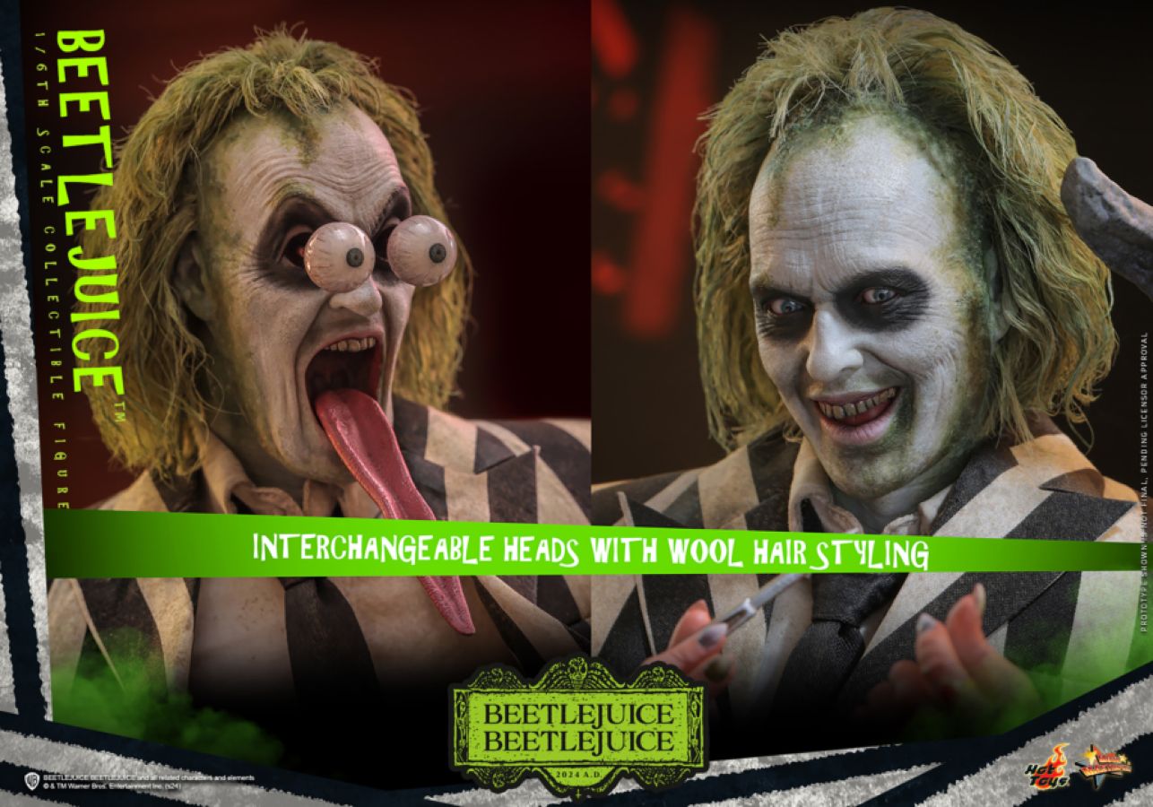 **Pre-order** Beetlejuice 2 - Beetlejuice 1:6 Scale Collectable Action Figure