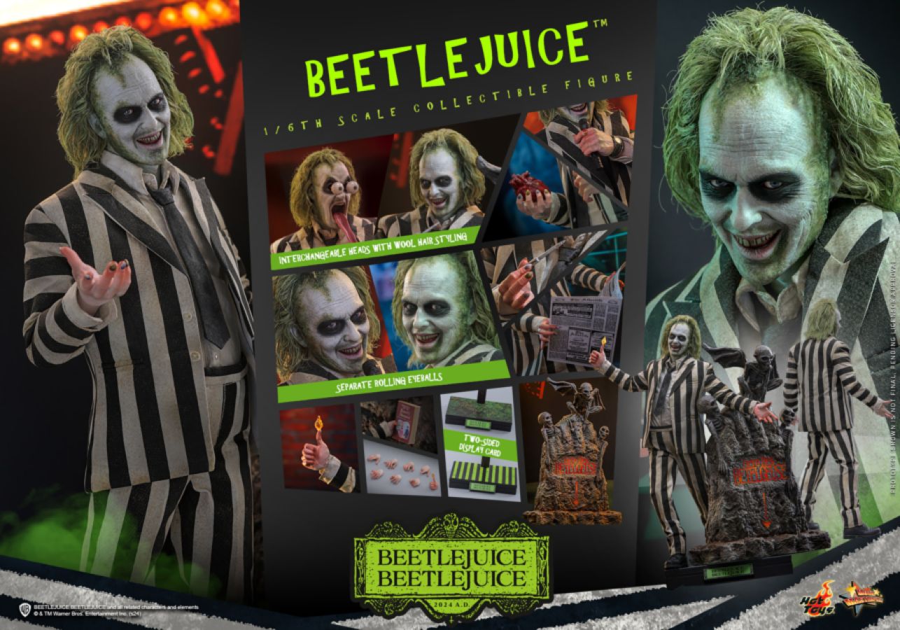 **Pre-order** Beetlejuice 2 - Beetlejuice 1:6 Scale Collectable Action Figure