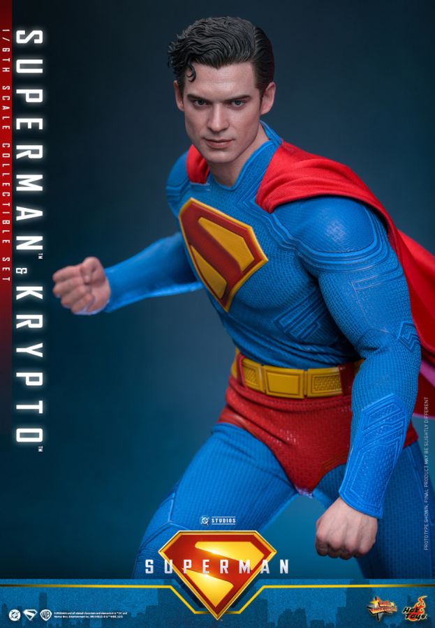 Superman (2025) - Superman & Krypto 1:6 Scale Collectable Action Figure Set **Pre-order**