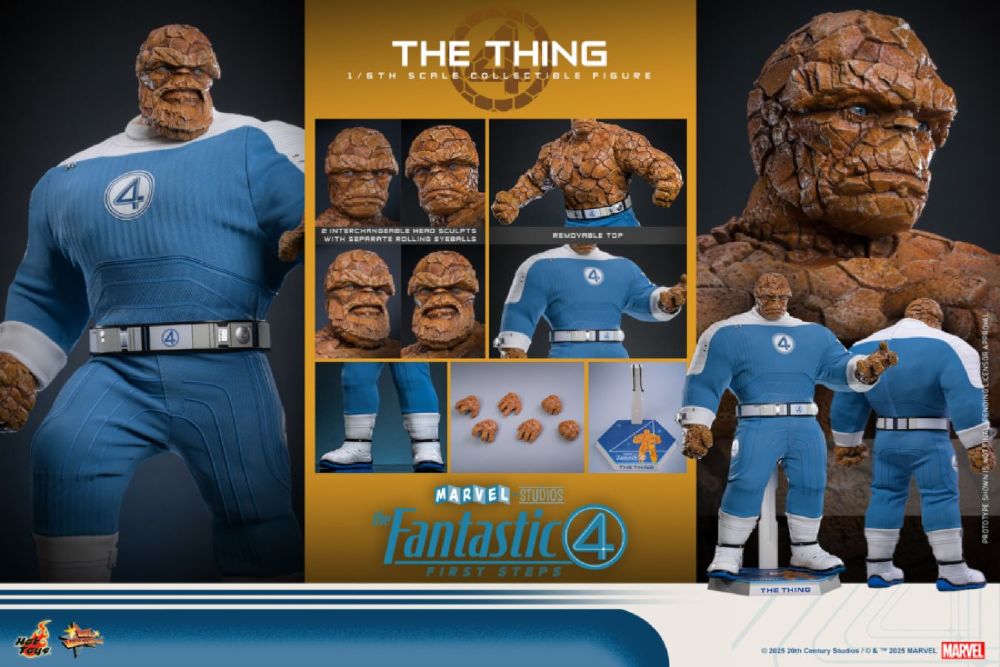 The Fantastic Four: First Steps – The Thing 1:6 Scale Collectable Action Figure