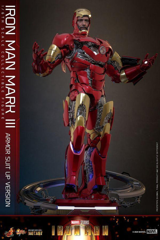 Iron Man – Mk3 Armor (Suit Up Version) Diecast 1:6 Scale Collectable Action Figure