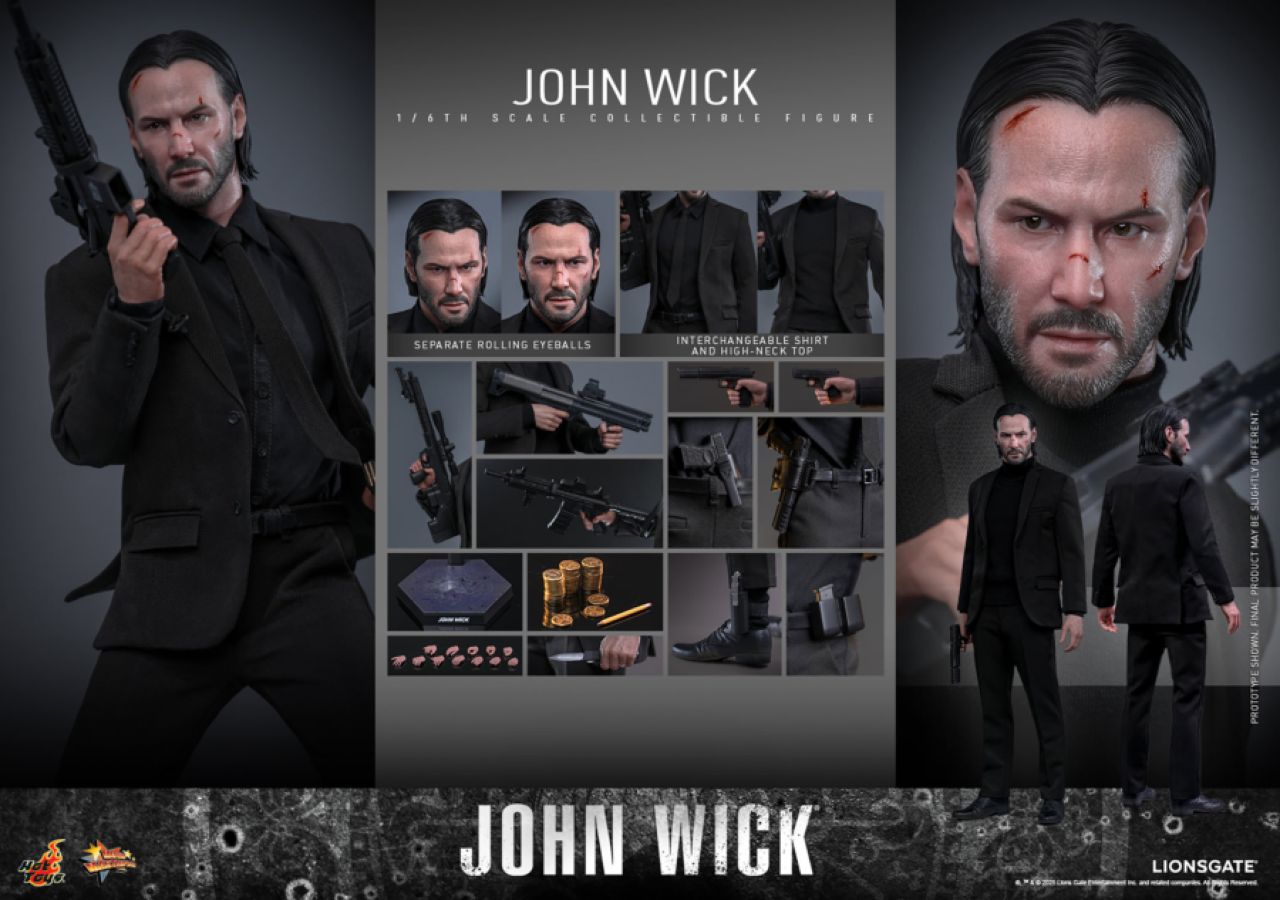 **Pre-order** John Wick - John Wick 1:6 Scale Collectable Action Figure