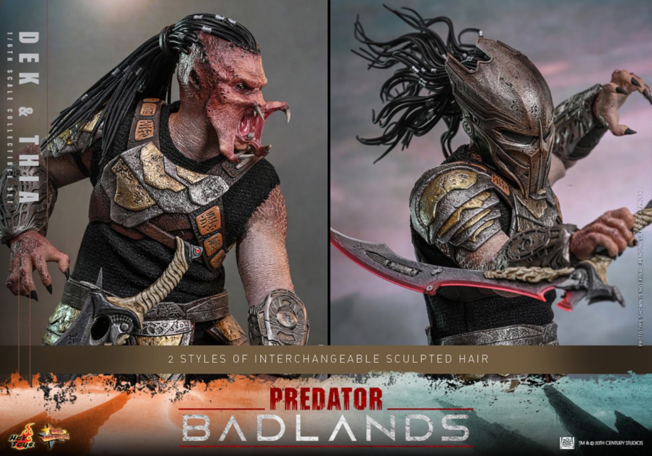 **Pre-order** Predator: Badlands - Dek and Thia 1:6 Scale Collectable Action Figure Set