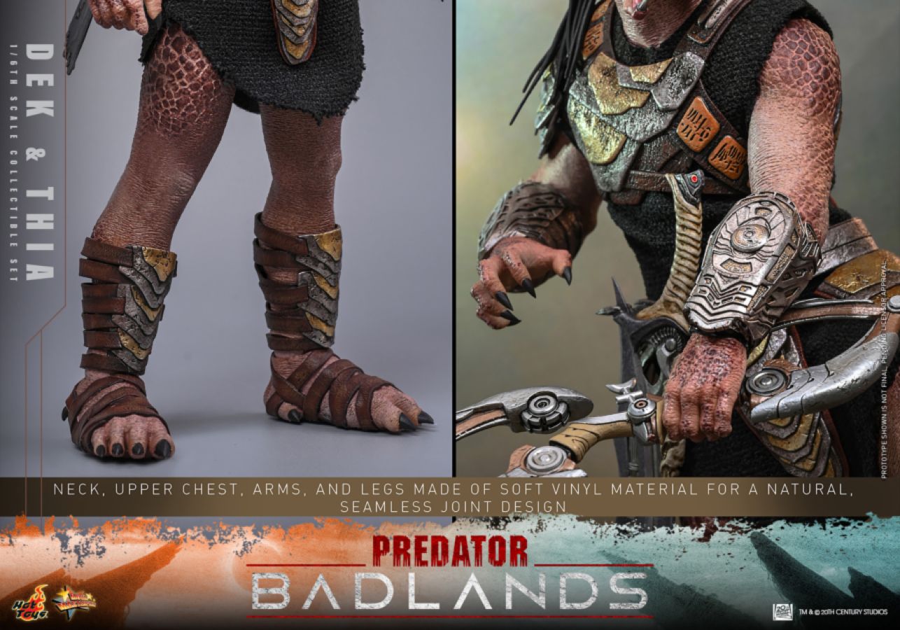 **Pre-order** Predator: Badlands - Dek and Thia 1:6 Scale Collectable Action Figure Set