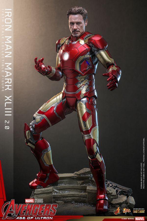 Avengers: Age of Ultron – Iron Man Mark XLIII (2.0) 1:6 Scale **Pre-order**