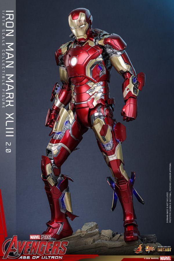 Avengers: Age of Ultron – Iron Man Mark XLIII (2.0) 1:6 Scale **Pre-order**