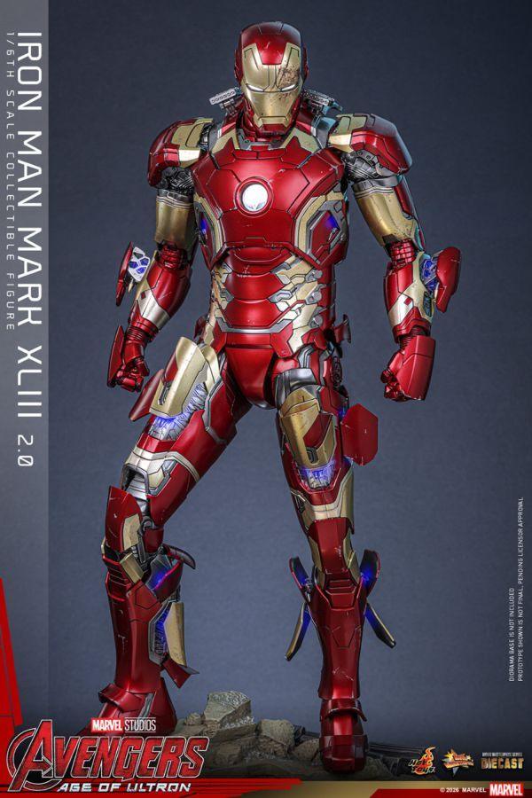 Avengers: Age of Ultron – Iron Man Mark XLIII (2.0) 1:6 Scale **Pre-order**