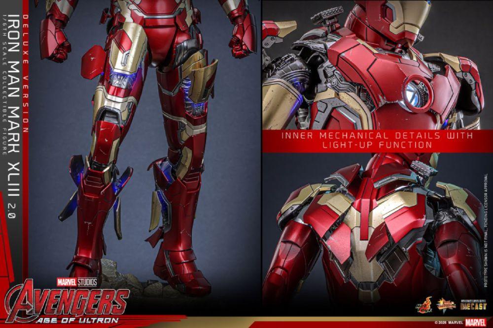 Avengers: Age of Ultron – Iron Man Mark XLIII (2.0) Deluxe  **Pre-order**