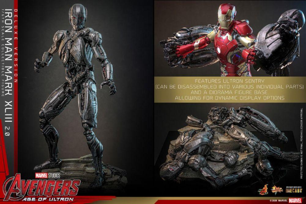 Avengers: Age of Ultron – Iron Man Mark XLIII (2.0) Deluxe  **Pre-order**