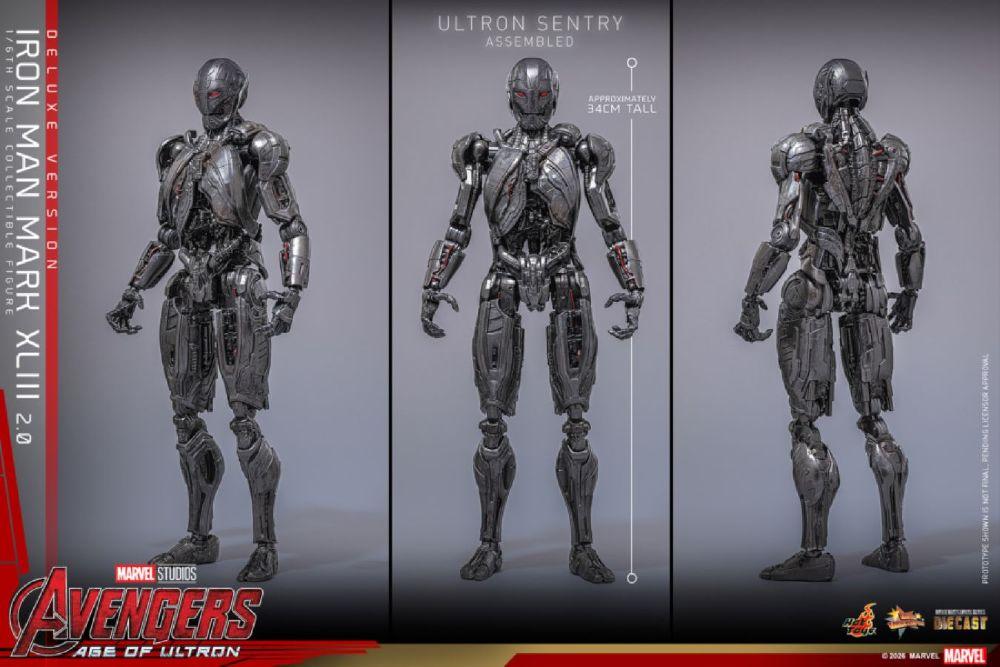 Avengers: Age of Ultron – Iron Man Mark XLIII (2.0) Deluxe  **Pre-order**