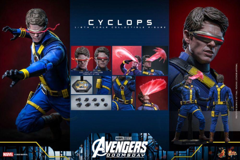Avengers: Doomsday – Cyclops (Standard Edition) 1:6 Scale Collectable Action Figure **Pre-Order**