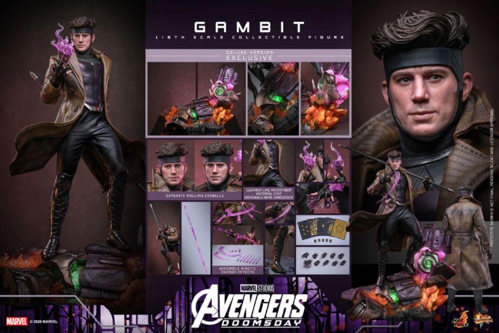 Avengers: Doomsday – Gambit (Deluxe Edition) 1:6 Scale Collectable Action Figure **Pre-Order**