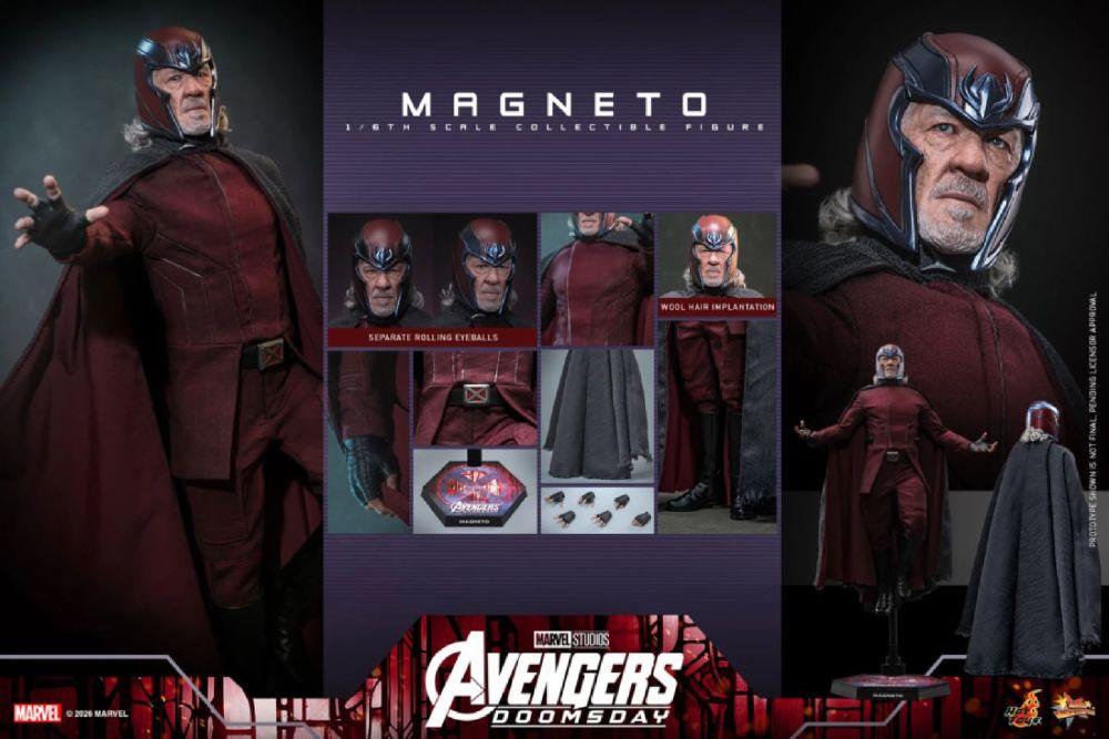 Avengers: Doomsday – Magneto (Collector Version) 1:6 Scale Collectable Action Figure **Pre-Order**