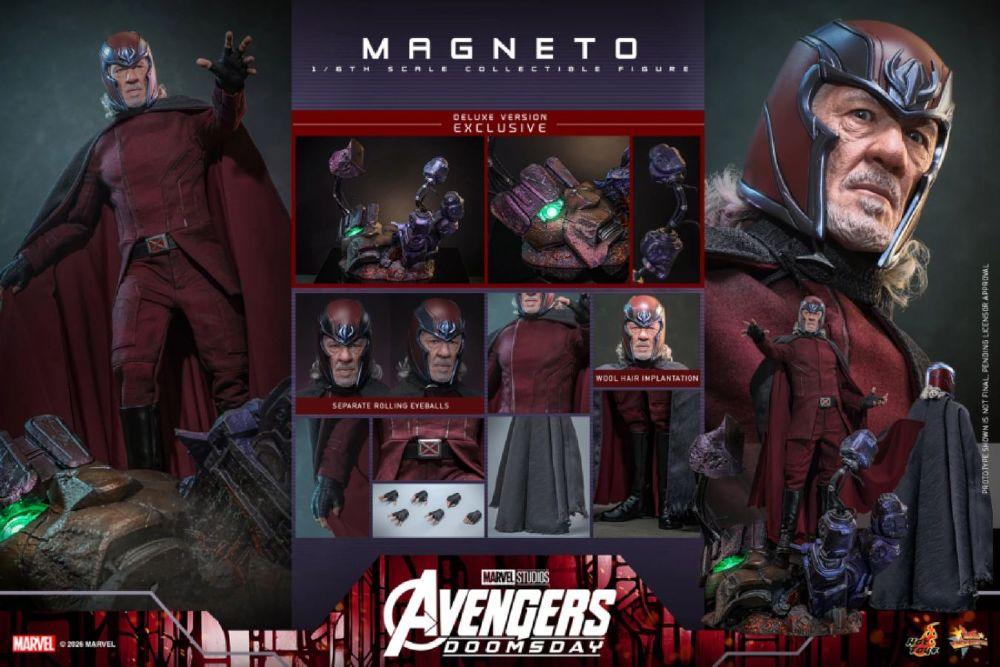 Avengers: Doomsday – Magneto (Deluxe Version) 1:6 Scale Collectable Action Figure **Pre-Order**