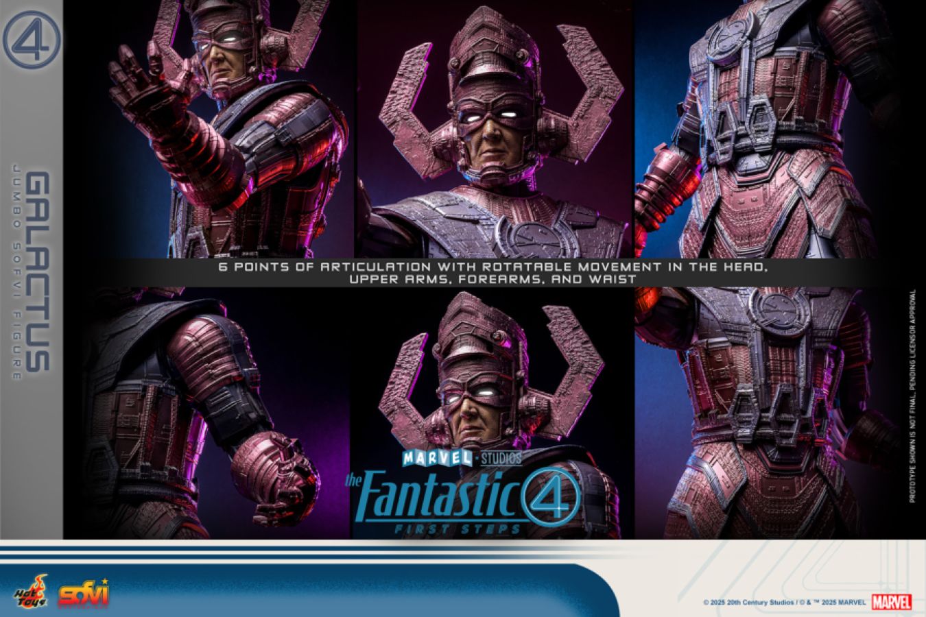 **Pre-order** The Fantastic Four: First Steps - Galactus Jumbo Sofvi Figure