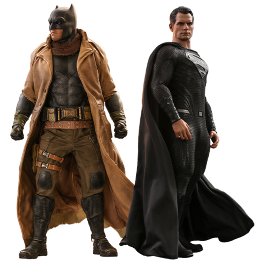 **Pre-order** Zack Snyder's Justice League (2021) - Knightmare Batman & Superman 1:6 Scale Collectable Set