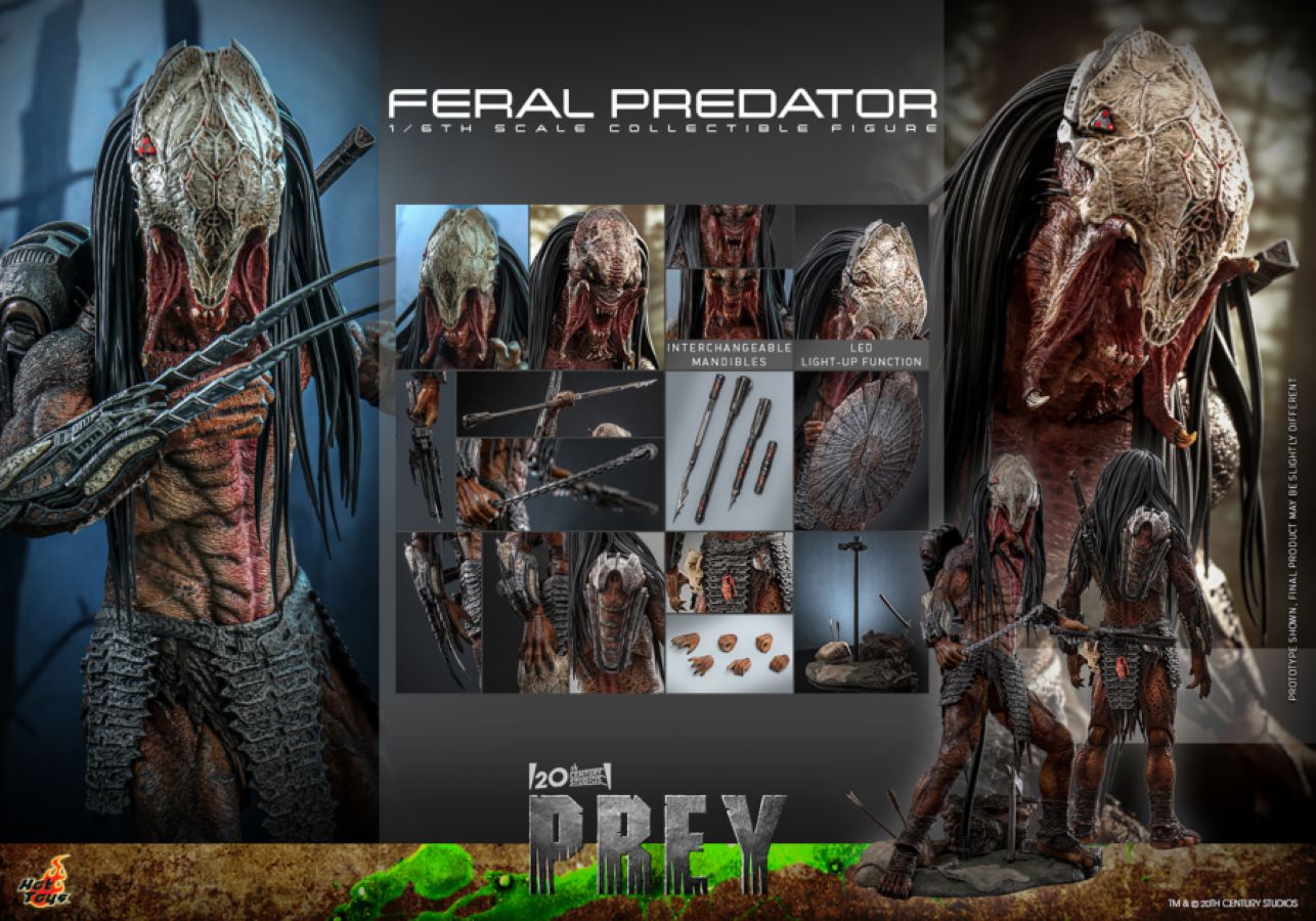 **Pre-order** Prey - Feral Predator 1:6 Scale Collectable Action Figure