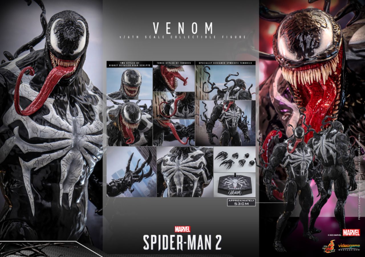 **Pre-Order** SpiderMan 2 (Video Game 2023) - Venom 1:6 Scale Action Figure