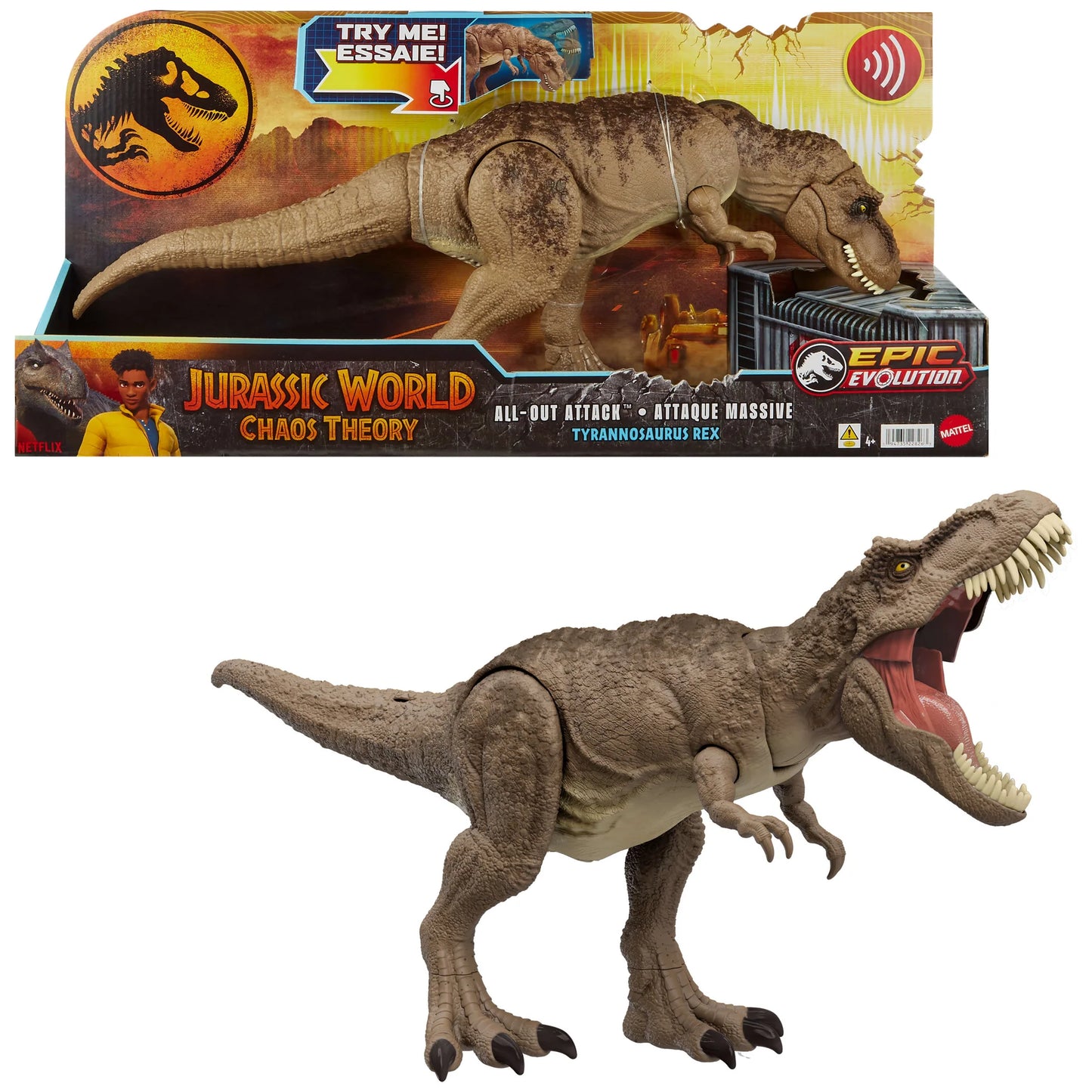 Jurassic World All-Out-Attack Tyrannosaurus Rex