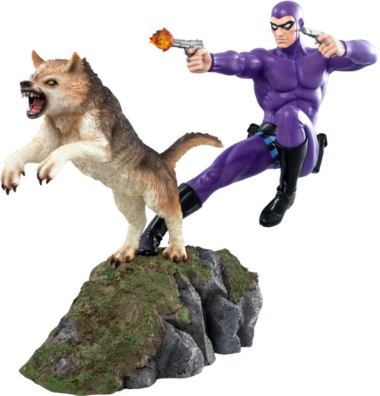 The Phantom - Phantom and Devil Purple Suit Statue