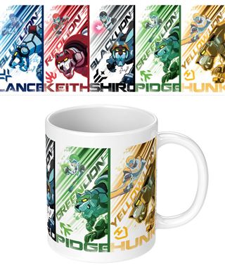 Voltron - Defenders - White Mug