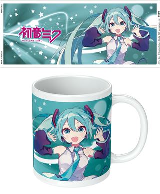 Hatsune Miku - Blue - White Mug