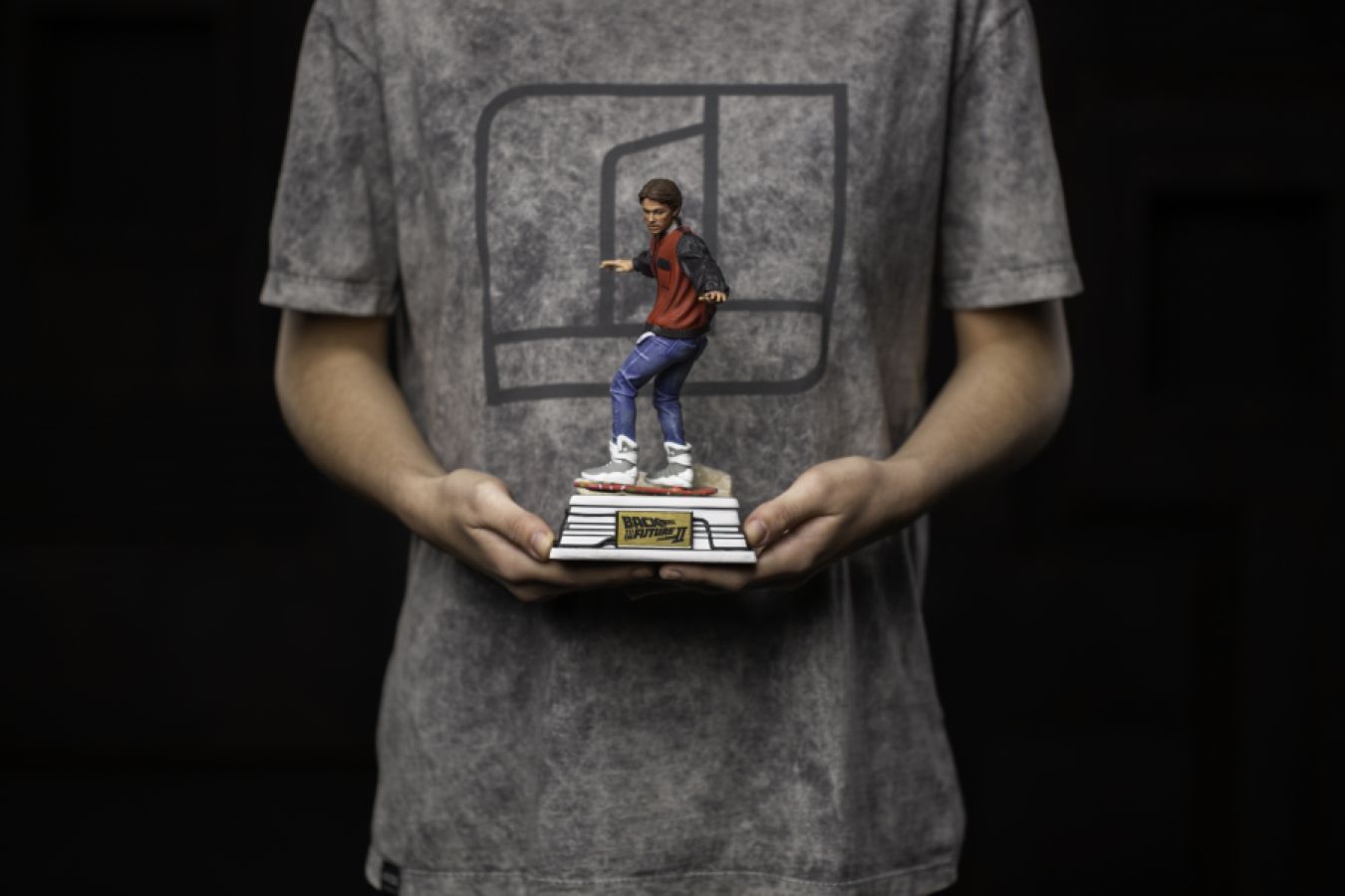 Back to the Future Part II - Marty on Hoverboard 1:10 Scale Statue