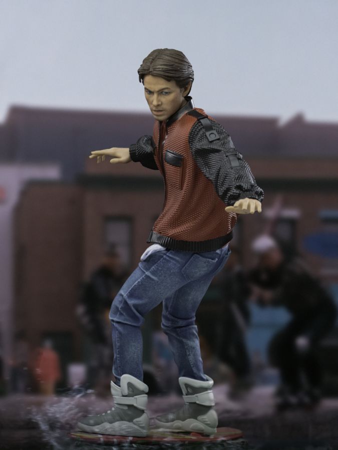 Back to the Future Part II - Marty on Hoverboard 1:10 Scale Statue