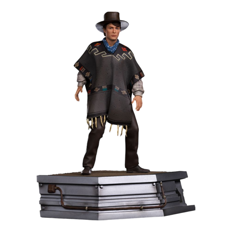 Back to the Future 3 - Marty McFly 1:10 Scale Statue