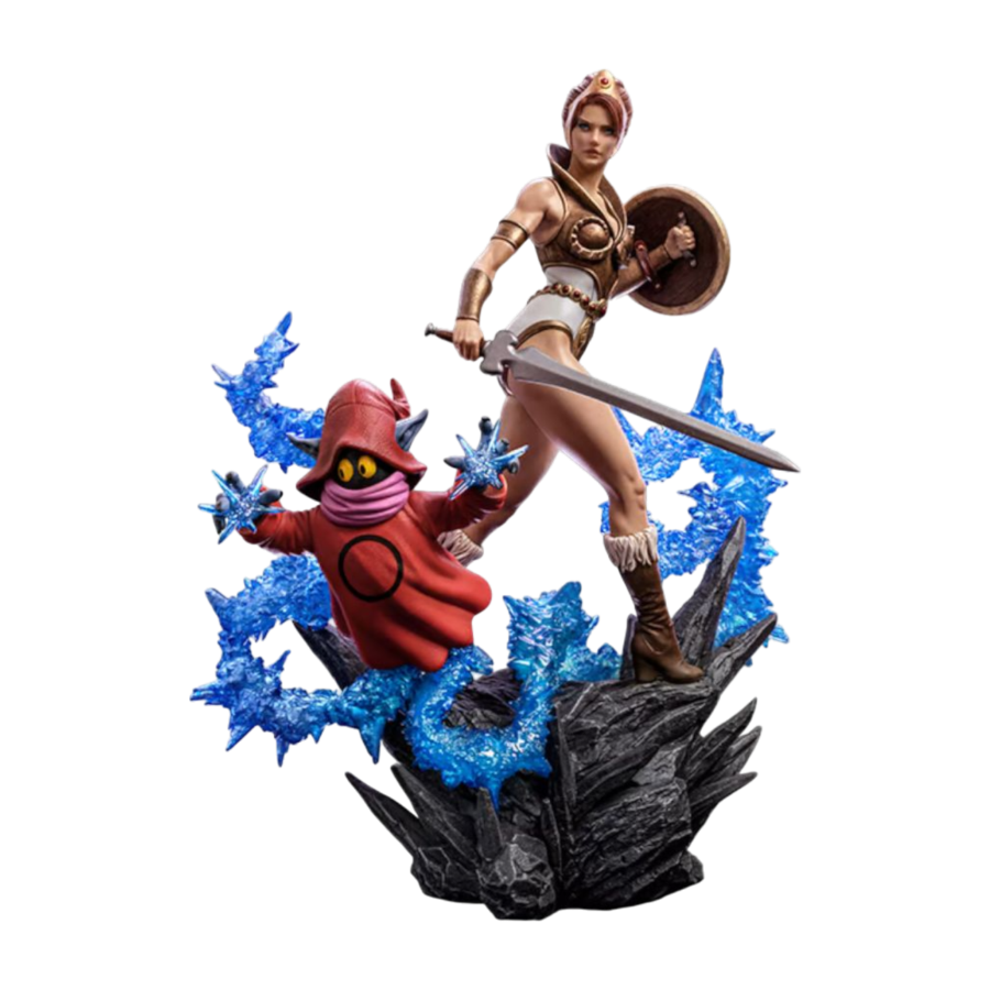 Masters of the Universe - Teela and Orko Deluxe 1:10 Statue