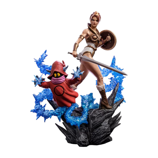 Masters of the Universe - Teela and Orko Deluxe 1:10 Statue