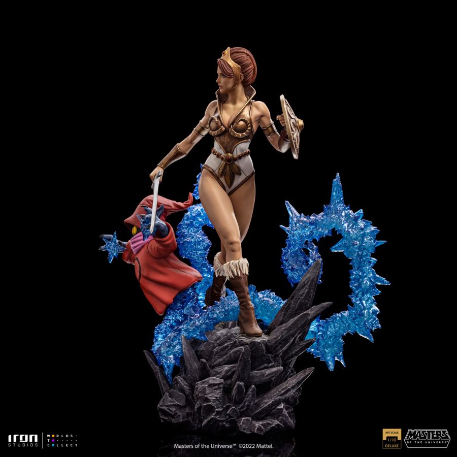 Masters of the Universe - Teela and Orko Deluxe 1:10 Statue