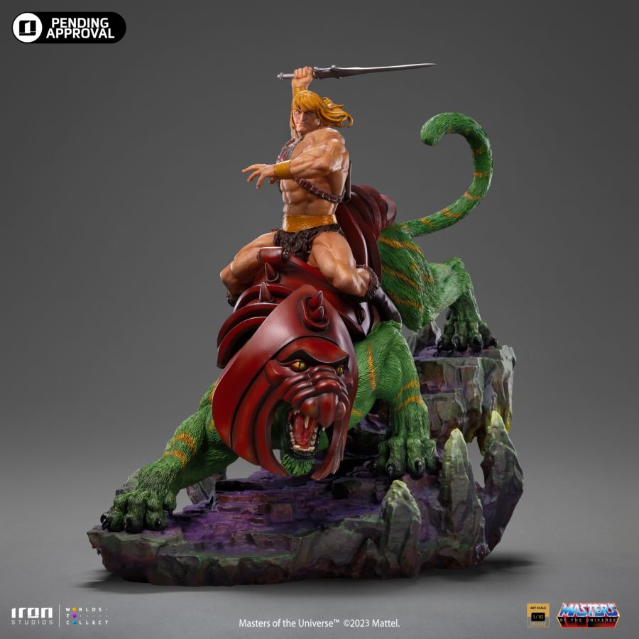 Masters of the Universe - He-Man & Battle-Cat 1:10 Scale Statue