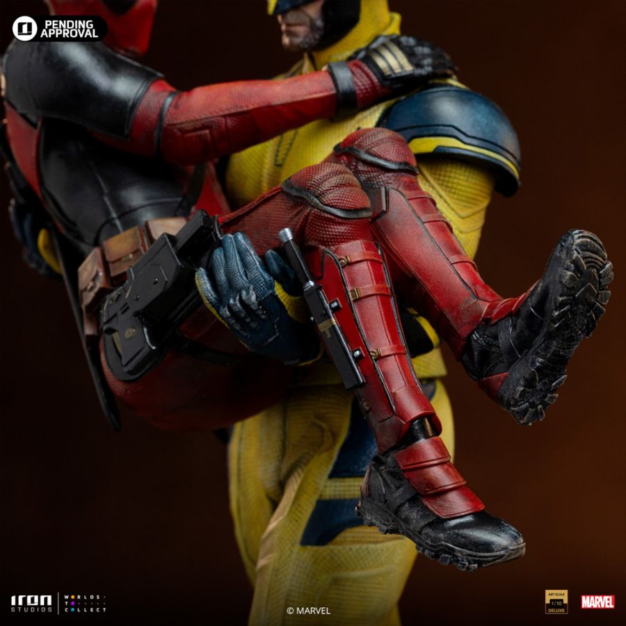 Marvel - Deadpool & Wolverine Deluxe 1:10 Scale Statue