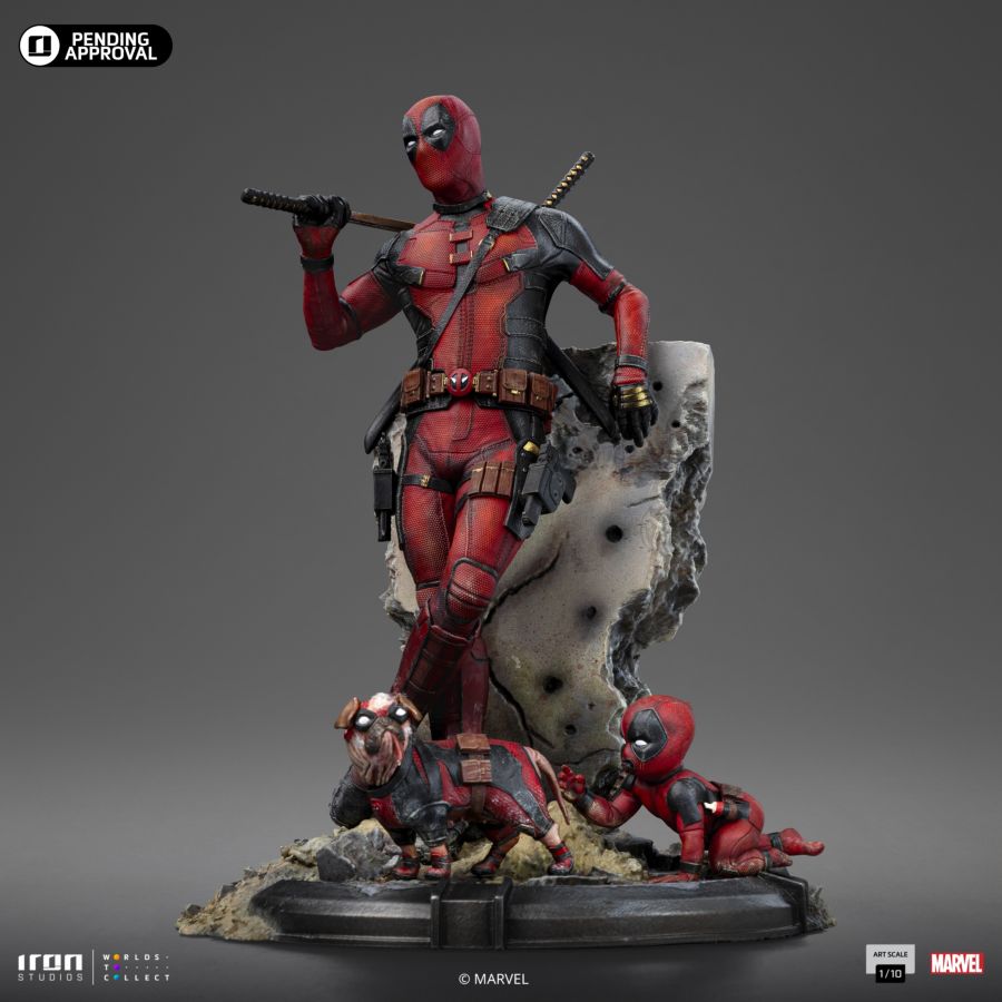 Deadpool & Wolverine (2024) - Deadpool 1/10th Scale Statue