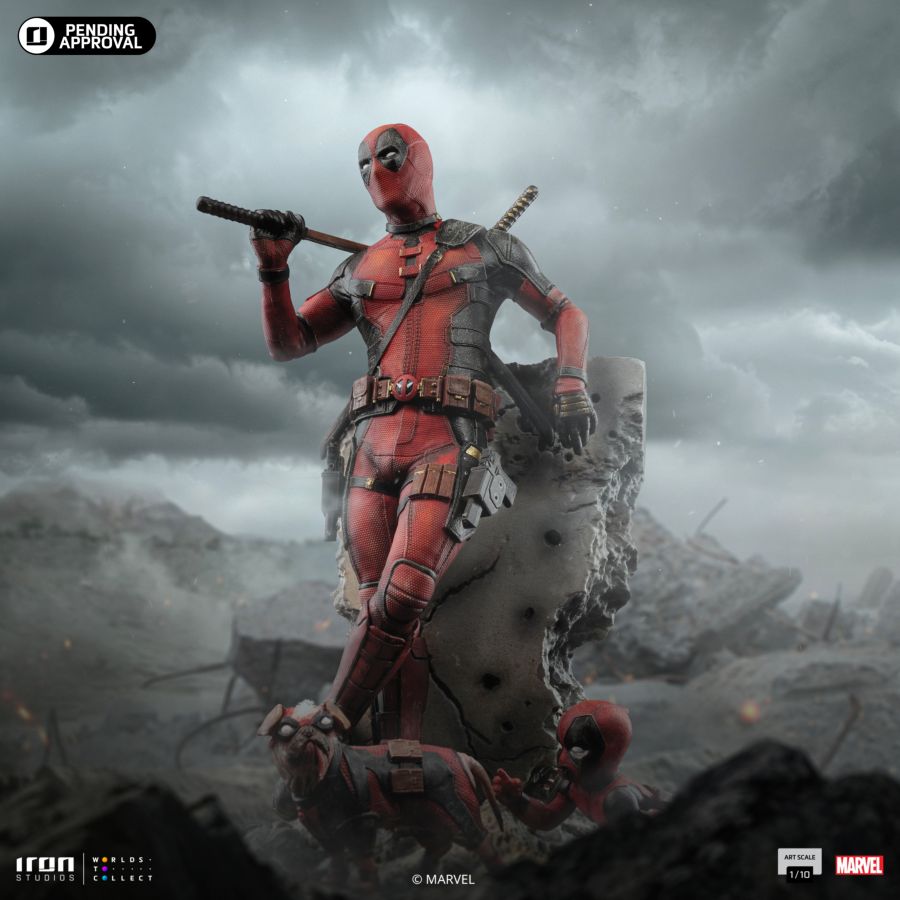 Deadpool & Wolverine (2024) - Deadpool 1/10th Scale Statue