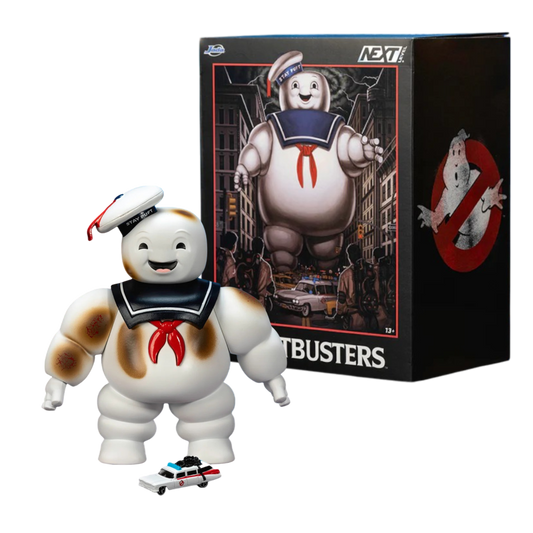 Ghostbusters - StayPuft 6" with Ecto-1 (Next Level) Nano Set